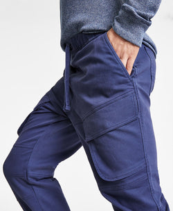 Sun + Stone Sun + Stone Paul Stretch Cargo Jogger Pants Mood Indigo thumbnail 4