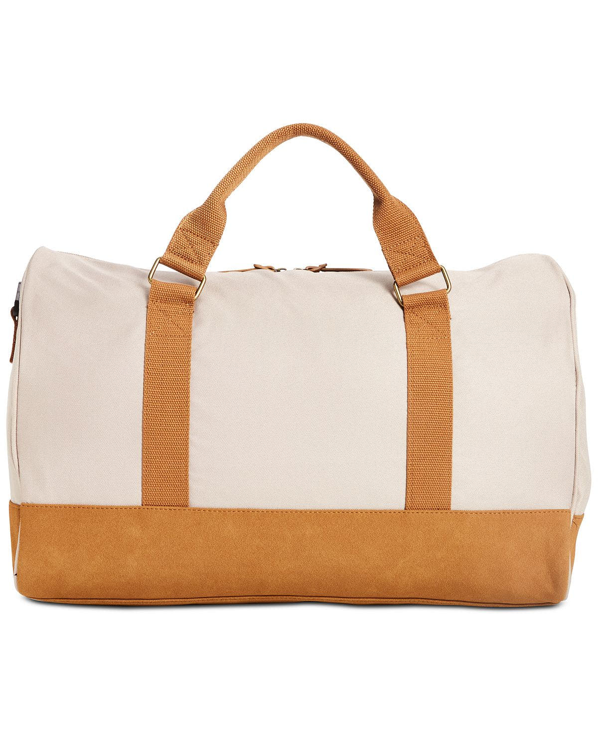 Sun + Stone Sun + Stone Reed Colorblocked Duffel Bag Beige/ Khaki
