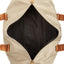 Sun + Stone Sun + Stone Reed Colorblocked Duffel Bag Beige/ Khaki
