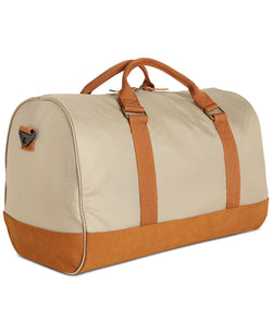 Sun + Stone Sun + Stone Reed Colorblocked Duffel Bag Beige/ Khaki thumbnail 3