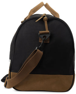 Sun + Stone Sun + Stone Reed Colorblocked Duffel Bag Black/ Tan thumbnail 4