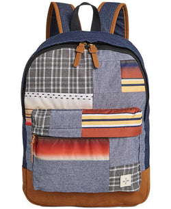 Sun + Stone Sun + Stone Riley Patchwork Backpack Blu Patwk thumbnail 1