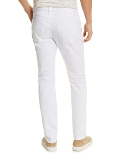 Sun + Stone Sun + Stone Ripped White Jeans With Recycled Repreve Blanco Wash thumbnail 2
