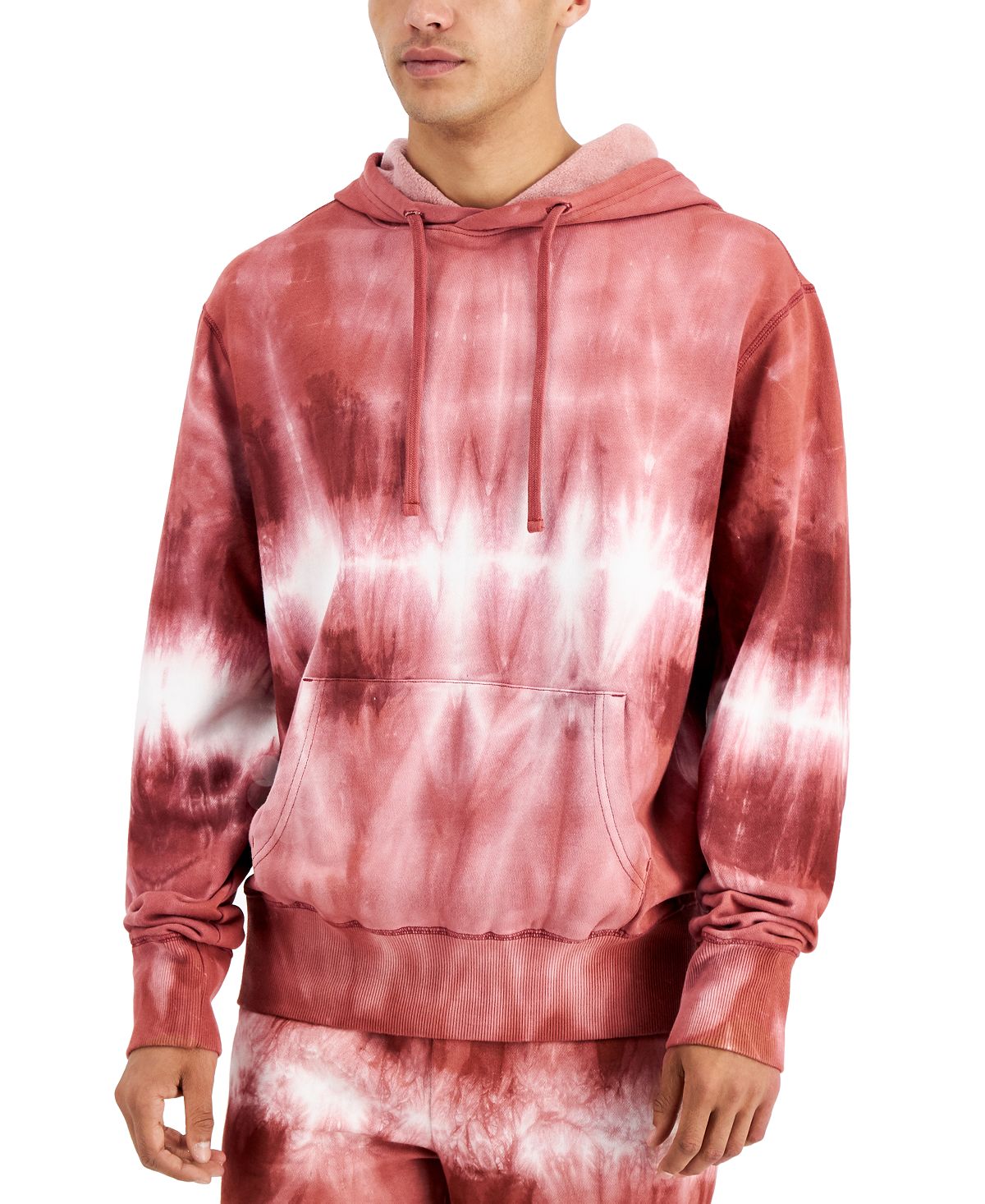 Sun + Stone Sun + Stone Shibori Hoodie Apple Butter