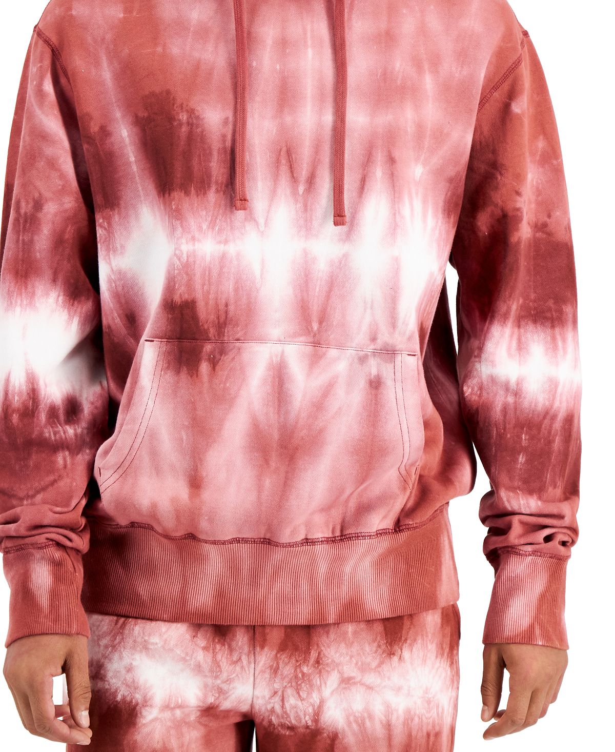 Sun + Stone Sun + Stone Shibori Hoodie Apple Butter