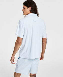 Sun + Stone Sun + Stone Towel French Terry Shirt Ice Melt thumbnail 2