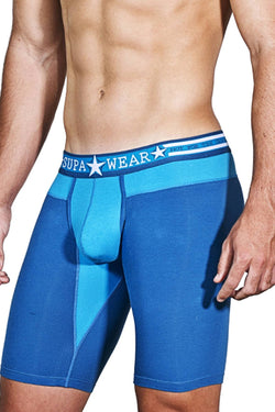 Supawear Blue Cops SUPASTAR Long Boxer Brief thumbnail 2