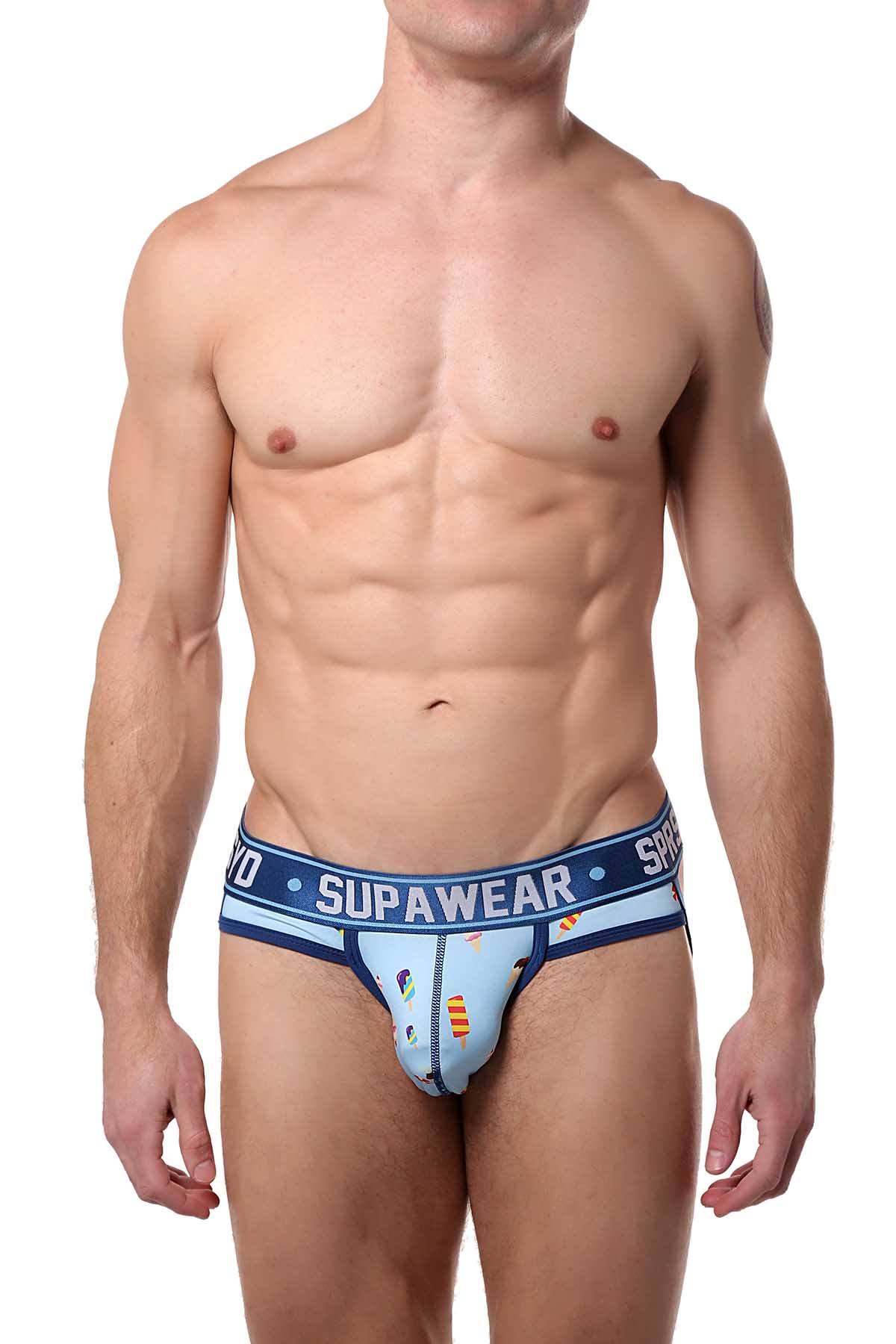 Supawear Blue Sprint Ice-Cream Jock