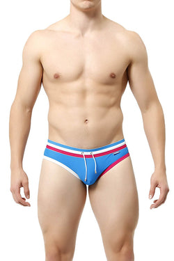 Supawear Blue Supa-Sonic Swim Brief thumbnail 1