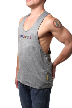 Supawear Dark Grey Spectrum Tank thumbnail 2