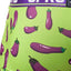 Supawear Green/Purple Eggplant-Printed Sprint Trunk