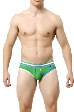 Supawear Green Supa-Sonic Swim Brief thumbnail 1