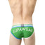 Supawear Green Supa-Sonic Swim Brief