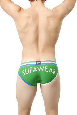 Supawear Green Supa-Sonic Swim Brief thumbnail 2