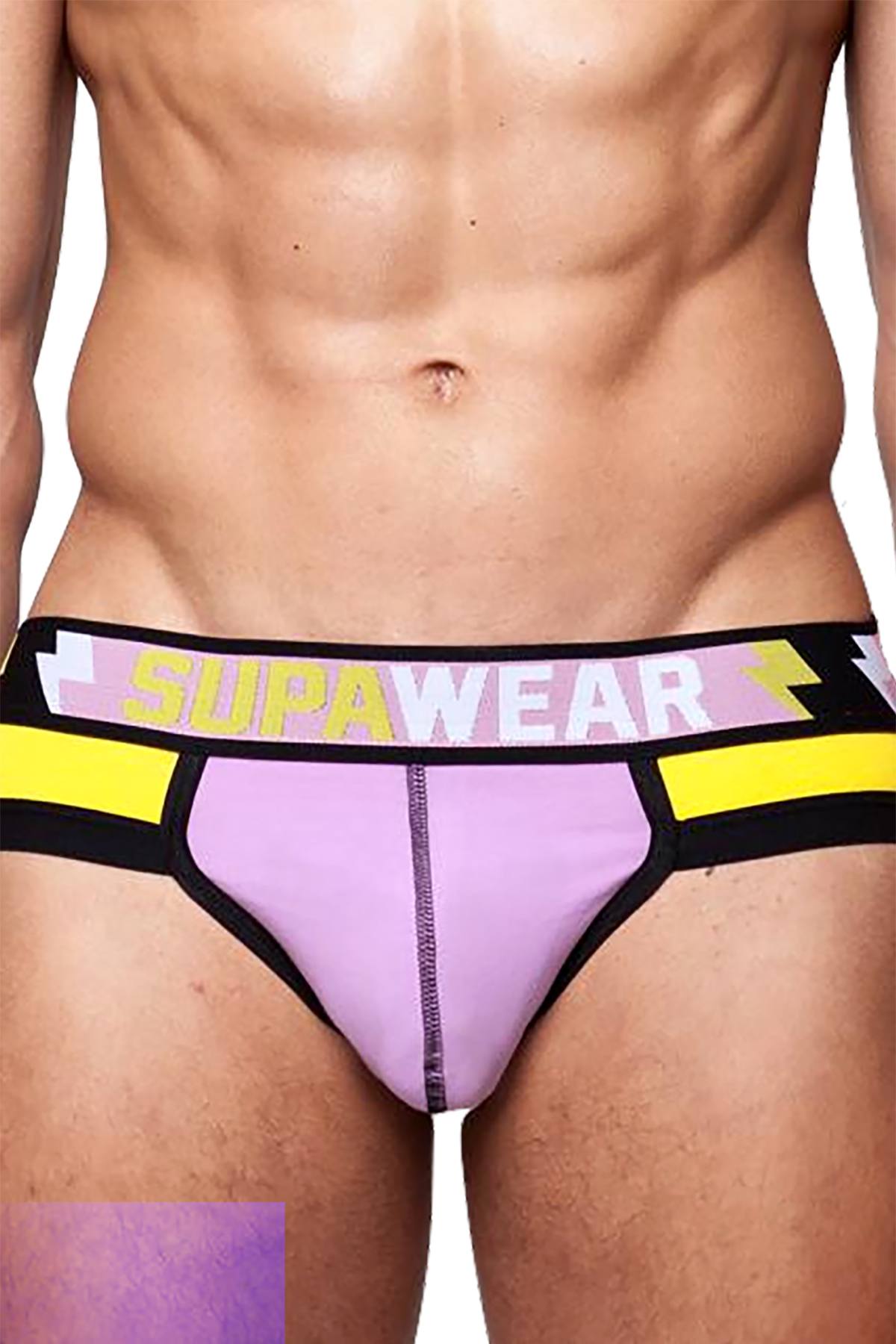 Supawear Lightning-Yellow Supa-Charge Jock