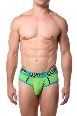 Supawear Lime/Navy SUPA-SUPA Brief thumbnail 1