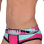 Supawear Magenta/Teal Vortex Brief