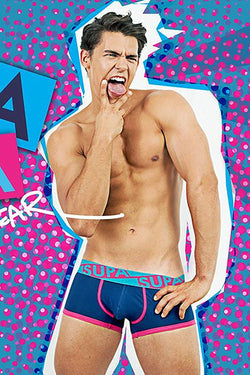 Supawear Navy/Pink SUPA-SUPA Trunk thumbnail 3
