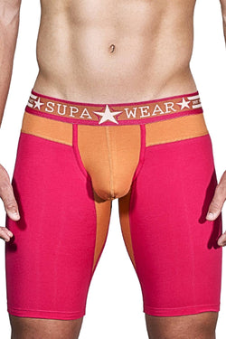 Supawear Orange Cowboy SUPASTAR Long Boxer Brief thumbnail 1