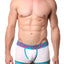 Supawear White/Teal SUPA-SUPA Trunk