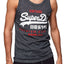 SuperDry Atlantic-Navy-Grit Premium Goods Duo Vest Tank