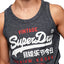 SuperDry Atlantic-Navy-Grit Premium Goods Duo Vest Tank