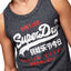 SuperDry Atlantic-Navy-Grit Premium Goods Duo Vest Tank