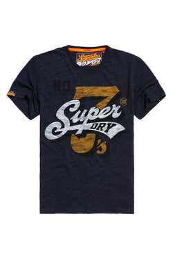 SuperDry Bass Blue Grindle Super7 Tee thumbnail 2