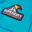SuperDry Beach-Blue Malibu Mid-Weight Tee