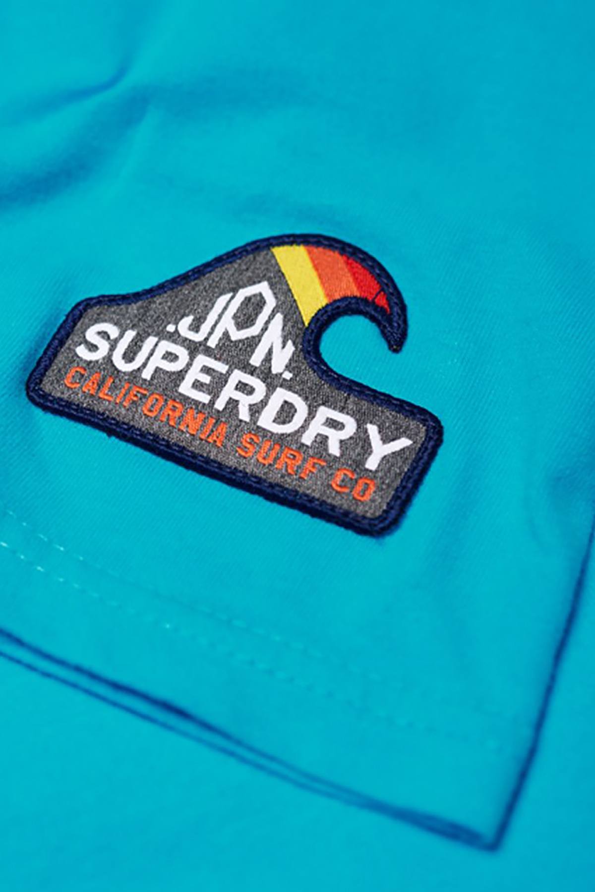 SuperDry Beach-Blue Malibu Mid-Weight Tee