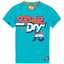 SuperDry Beach-Blue Malibu Mid-Weight Tee