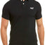 SuperDry Black Classic Pique Short-Sleeve Polo Shirt