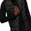 SuperDry Black-Dash/Reflective-Camo Training Stretch Hybrid Zip-Through Jacket