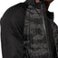 SuperDry Black-Dash/Reflective-Camo Training Stretch Hybrid Zip-Through Jacket