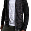 SuperDry Black-Dash/Reflective-Camo Training Stretch Hybrid Zip-Through Jacket