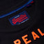 SuperDry Black Vintage Authentic Fade Logo Graphic Tee