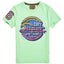 SuperDry Bleached Ultra-Mint Sticker Tab Tee