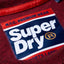 SuperDry Bright-Berry-Grit Crew Splatter T-Shirt