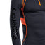 SuperDry Carbon/Orange Bionic Compression Half-Zip Top