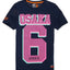 SuperDry Casual-Navy Osaka Micro-Dot T-Shirt