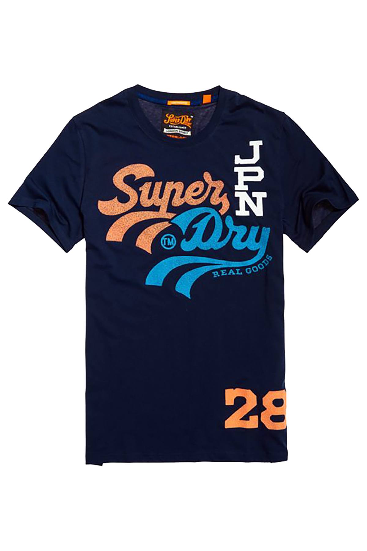 SuperDry Casual-Navy Triple Swoosh Lite T-Shirt