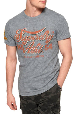SuperDry China-Blue-Grindle Athletic Club Tee thumbnail 1