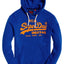 SuperDry Cobalt-Blast-Blue Vintage Logo Hoodie