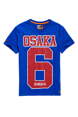 SuperDry Cobalt-Blast Osaka Podium Tee thumbnail 2