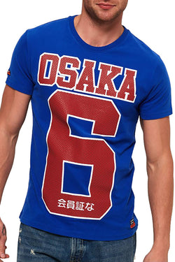 SuperDry Cobalt-Blast Osaka Podium Tee thumbnail 1