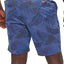 SuperDry Cobalt Floral-Print Sunscorched Short