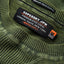 SuperDry Deep-Khaki Garment-Dye L.A. Badged Crew-Neck Sweater
