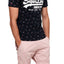 SuperDry Eclipse-Navy Bird-Print Vintage Logo Tee