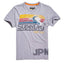 SuperDry Fjord-Blue Retro Surf T-Shirt