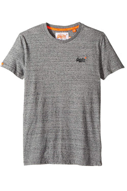 SuperDry Flint-Grey-Grit Orange-Label Vintage Embroidered Logo Tee thumbnail 2